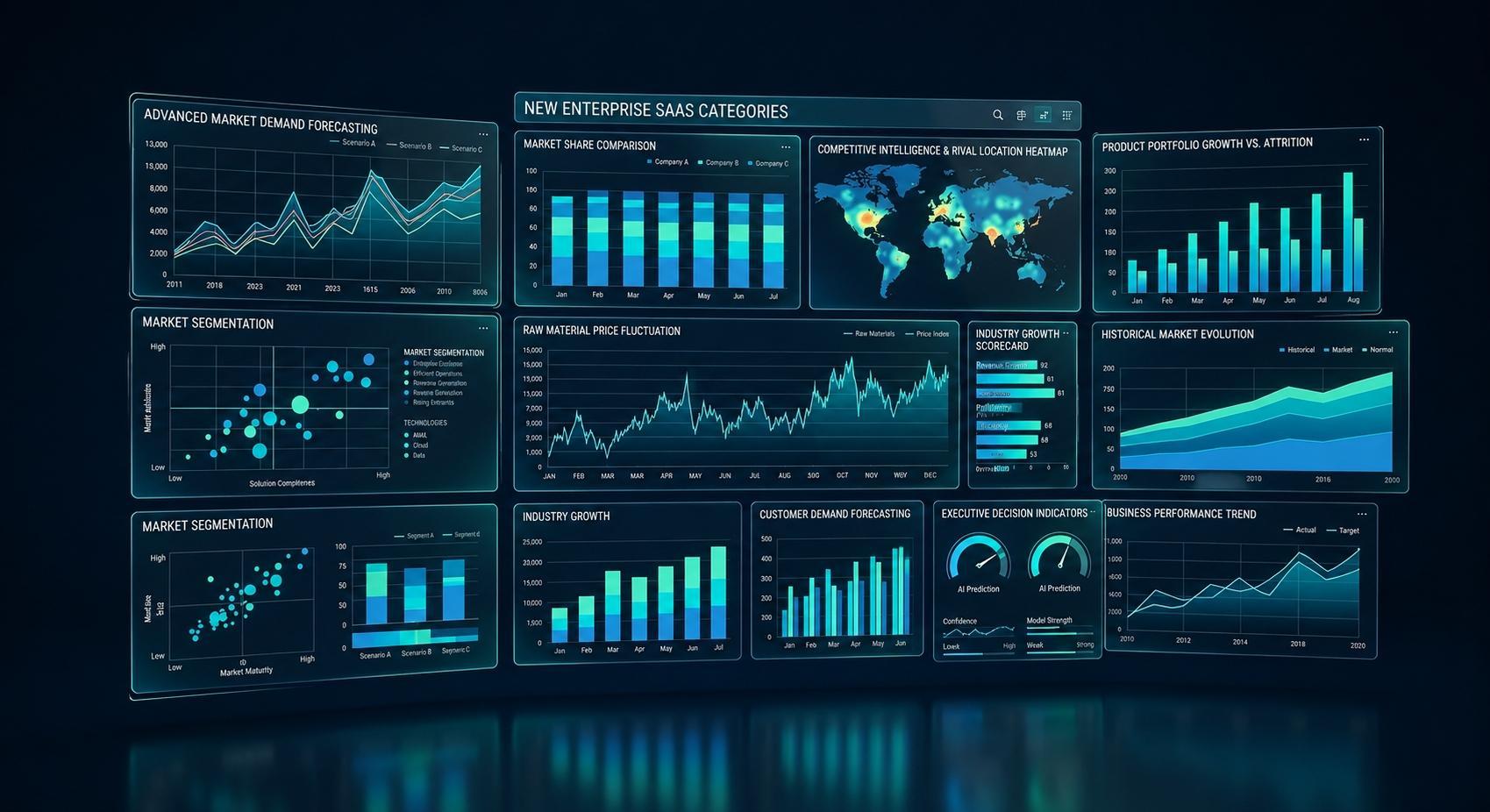 Vistaar AI tracking market trends, competitor activity and product performance for manufacturing businesses
