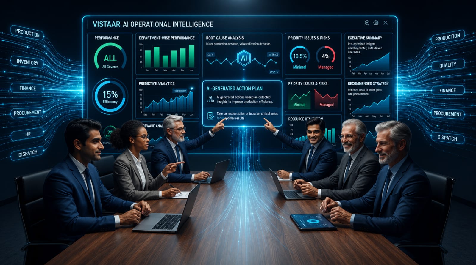 Vistaar AI automating leadership review meetings for manufacturers