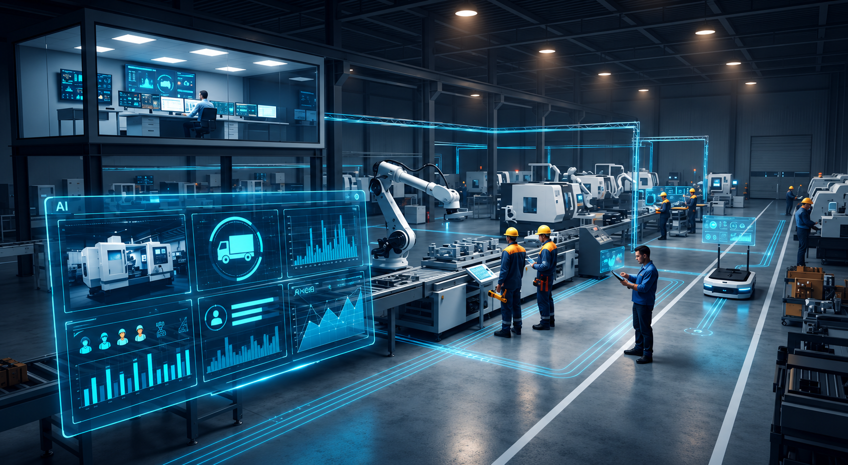 On-time production and delivery visibility with Vistaar AI
