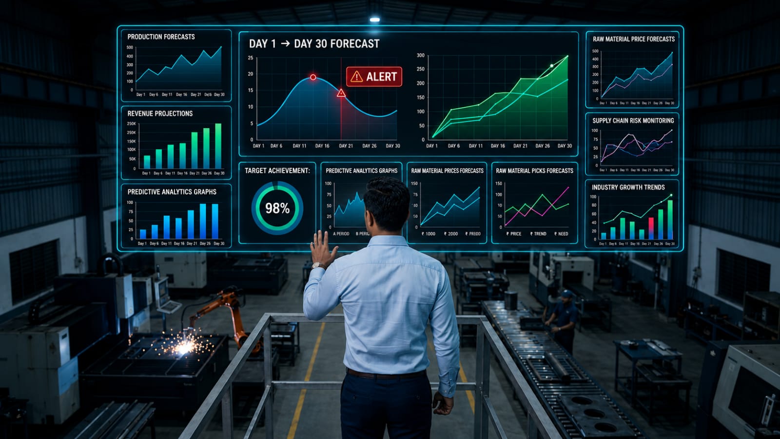 Predict your factory's future performance with Vistaar AI