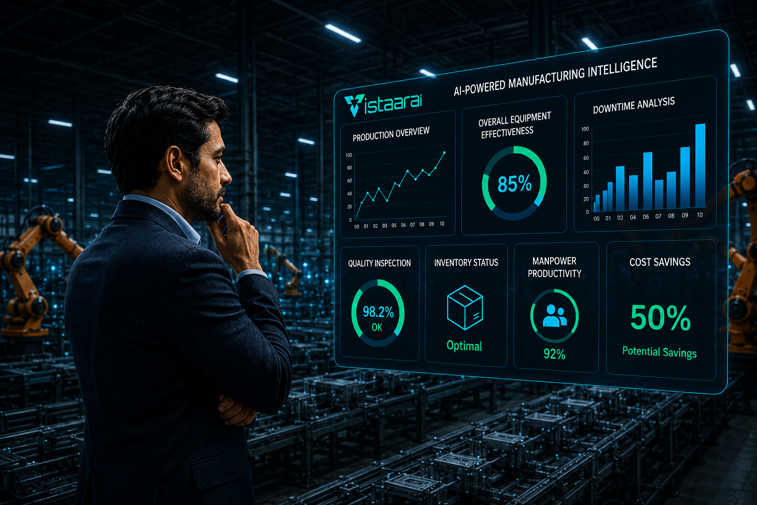Reduce operational losses in manufacturing with Vistaar AI